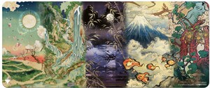 Ultra PRO UP Playmat mtg Table 6ft Kamigawa Neon Dynasty 074427192679