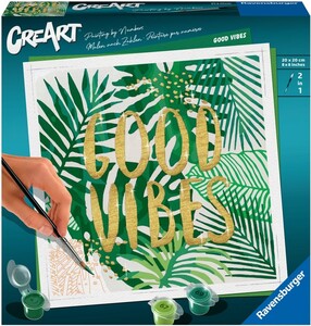 Ravensburger CreArt Peinture à numéro CreART Good Vibes 4005556289998