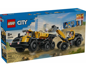 LEGO LEGO 60494 CITY Dump Truck & Front End Loader 673419420884