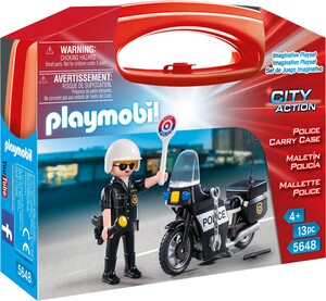 Playmobil Playmobil 5648 Mallette transportable Police (mars 2016) 4008789056481
