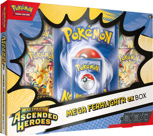 Pokémon Pokemon Mega Evolution 2.5 - ascended heroes - mega feraligatr ex POKEMON