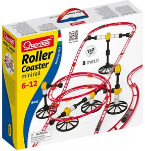 Quercetti Roller Coaster Mini Rail 150 pieces (parcours de billes) Quercetti 6430 8007905064306