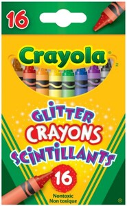 Crayola 16 crayons cire scintillants 10063652372403