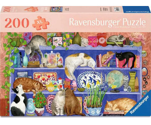 Ravensburger casse-tête Casse-tête 200 XL Bien être Chats étagère 4005555013679