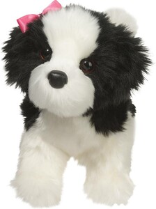 Douglas Toys Poofy Shih-Tzu Black & White 767548135280