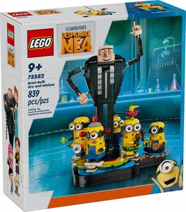 LEGO LEGO 75582 Brick-Built Gru and Minions 673419391108