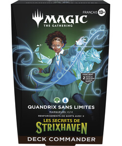 Wizards of the Coast MTG secrets of strixhaven - commander Quandrix (francais) MTG