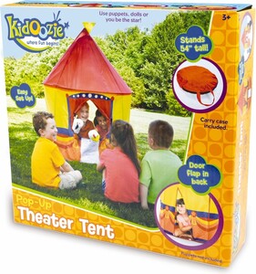 Kidoozie Théâtre de marionnettes, tente de jeu 020373024809