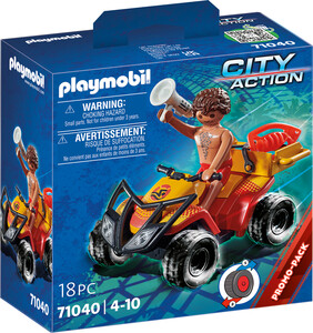 Playmobil Playmobil 71040 Sauveteur en mer et quad 4008789710406