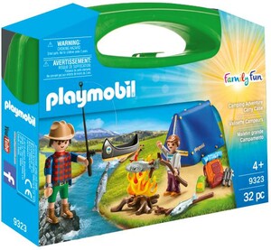 Playmobil Playmobil 9323 Mallette transportable Campeurs 4008789093233