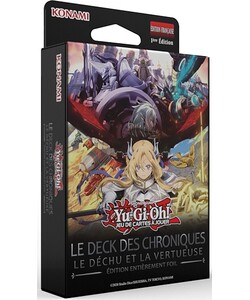 Konami Yugioh - The chronicles - the fallen & the virtuous deck (fr) 083717870456