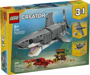 LEGO LEGO 31381 Fierce Shark with a Treasure Chest 673419421485