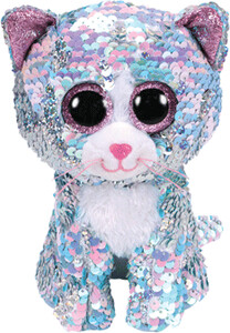 Ty WHIMSY - paillettes (sequin) blue cat reg 008421366743