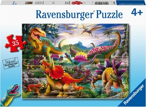 Ravensburger Casse-tête 35 Dinosaures colorés 4005556051601