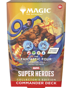 Wizards of the Coast MTG Marvel super heroes - commander collectors edition deck Fantastic Four MTG