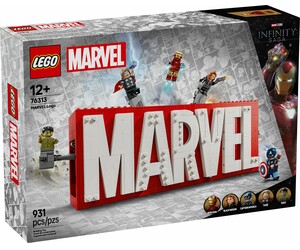 LEGO LEGO 76313 MARVEL Logo & Minifigures 673419406338