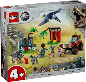 LEGO LEGO 76963 Le centre de sauvetage des bébés dinosaures 673419387262