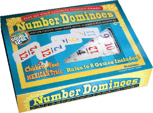 Lion Rampant Games Domino double 12 (d12) numérique train mexicain 014126137014