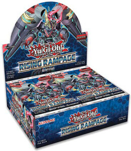 Konami Yugioh Rising Rampage Booster Box 083717843573