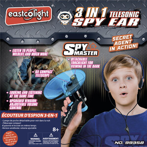 Eastcolight Eastcolight - Écouteur d'espion 3 en 1 4893669993587