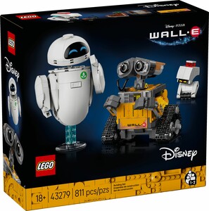 LEGO Lego 43279 Wall-E et Eve 673419413282