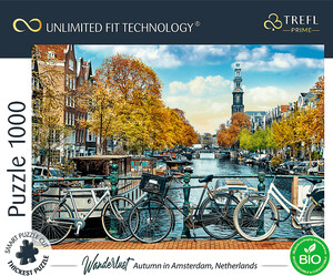Belvédère jouet Casse-tête 1000 UFT - Automne à Amsterdam Pays-Bas 5900511107029