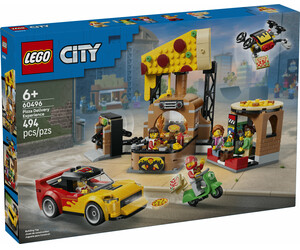 LEGO LEGO 60496 CITY Pizza Delivery Experience with Vehicles 673419420907
