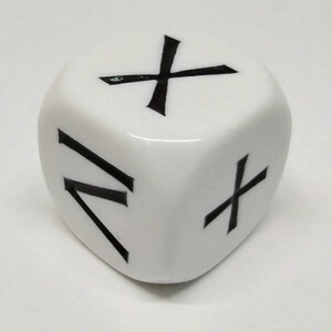 Koplow Games Dé éducatif mathématiques 16mm: 6 opérateurs x, ÷, +, -, >, ? 