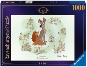 Ravensburger Casse-tête 1000 Disney Vault Lady 4005556168637