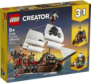 LEGO LEGO 31109 Le bateau pirate 673419317825