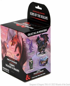 NECA/WizKids LLC Dnd Painted Minis icons 22: Fizban's Treasury of Dragons (booster) 634482961308