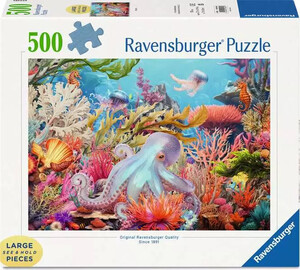 Ravensburger casse-tête Casse-tête 500 Large La vie des récifs 4005555018407
