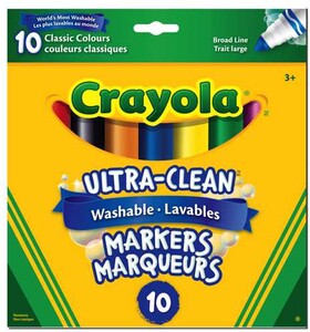 Crayola Crayola - 10 Marqueurs ultra lavables 10063652791037