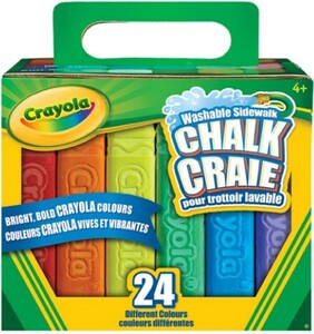 Crayola craies de trottoir Boîte de 24 063652355607