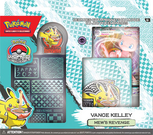 nintendo Pokemon world championships deck 2023 Vance Kelly (Mew) (francais) *