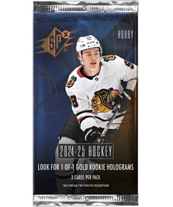 Upper Deck Upper Deck SPX Hockey 24/25 Hobby Booster (3/8/20) 053334768931