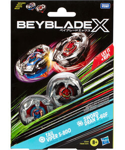 Beyblade Beyblade X - generation 4 ensemble duo tail/sword 195166265414