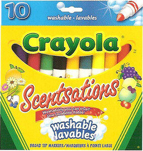 Crayola Crayola - 10 Scentsations Lavables 10063652814903