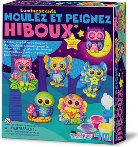 Moulage et peinture Hiboux luminescents (fr) 57359886915