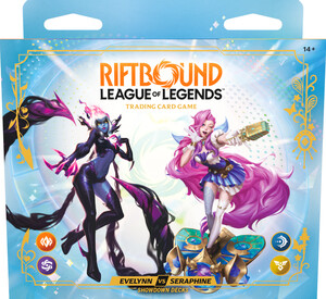  Riftbound league of legends (en) - Radiance - Showdown deck Evelynn vs Seraphine 810155276256