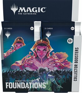 Wizards of the Coast MTG Foundations - Collector Booster box 195166261898