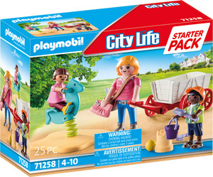 Playmobil Playmobil 71258 Starter Pack Nourrice avec enfants 4008789712585
