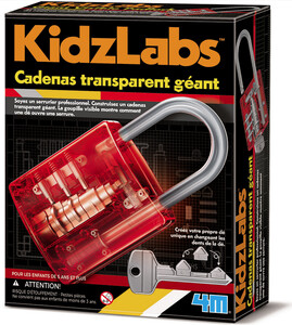 KidzLabs Cadenas transparent géant (fr) 057359889015