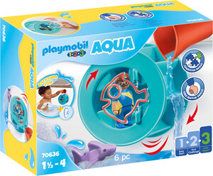 Playmobil Playmobil 70636 Roue à tourbillons d'eau avec bébé requin 4008789706362