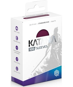 ultimate guard Protecteurs de cartes Standard Katana standard radiant plum 66x91mm 100ct 4056133028219