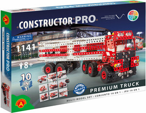 Constructor Constructor PRO Camion à benne basculante 10-en-1, 1141 pièces en métal 5906018019131