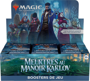Wizards of the Coast MTG Murders at karlov manor - Play Booster Box (fr) 5010996210791