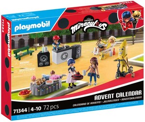 Playmobil Playmobil 71344 Calendrier de l'Avent: Miraculous pique-nique à Paris 4008789713445