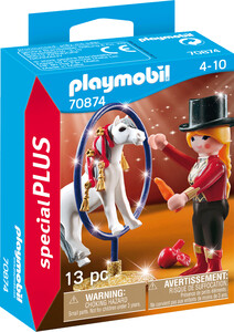 Playmobil Playmobil 70874 Artiste avec poney 4008789708748