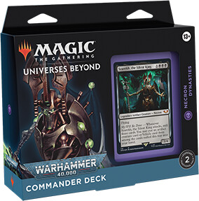 Wizards of the Coast MTG Warhammer 40K Regular Necron Dynasties Commander Deck 